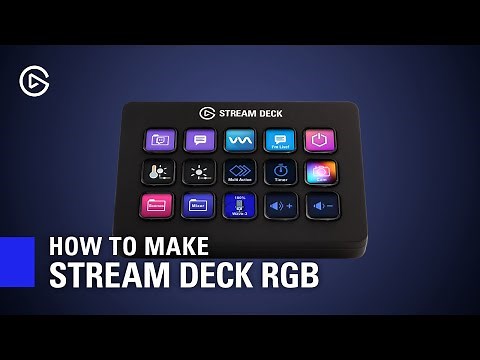 How to Make Elgato Stream Deck RGB
