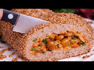 Buckwheat with Mushrooms | So Good You Won’t Miss Meat! ASMR