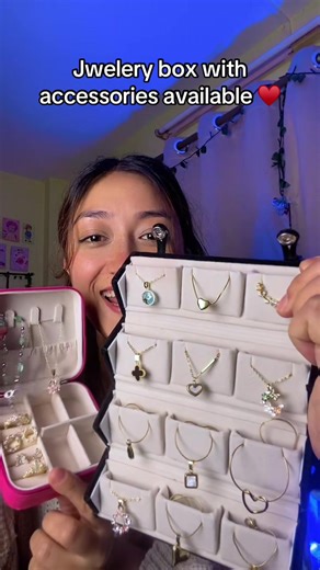 Beautiful Jewelry Box with Accessories for Sale