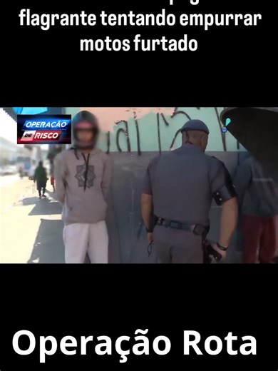 Ex-detentos tentam furtar motos em flagrante