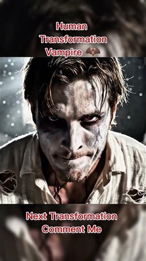 Human ️ Vampire Transformation 😱 (Part 2) #shorts #humantovampire #phonk #phonkmusic
