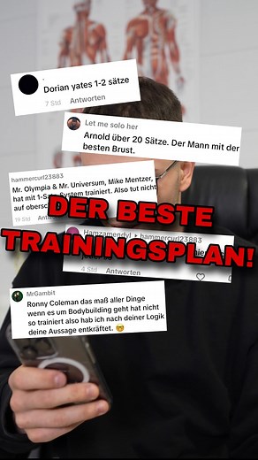 Mario Müller | Unnötigste Diskussion in der Fitnessszene: "Aber XY hat so trainiert & er sieht krass aus"🥸 Gibt für jeden Plan ein krasses Beispiel.... | Instagram