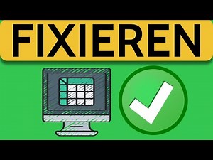 📌 Excel: Zeilen & Spalten fixieren – So geht’s!