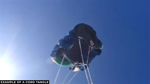 Her parachute failed during a jump - "The backup wouldn’t open" - then her husband’s secret fell apart