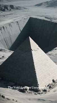 Scientists wanted to explore the inside of the pyramid without damaging it. #void #giza #pyramid