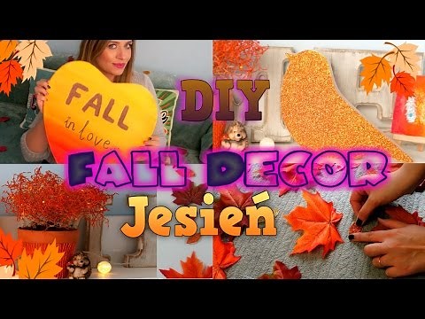 DIY JESIENNE OZDOBY DO POKOJU Fall Room Decor 2015 🍁 TheAmmisu
