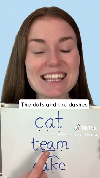 Supporting Child's Reading with Dots and Dashes