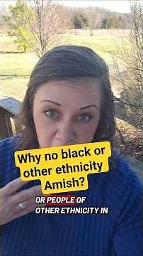 Why don't I see any black Amish people? amish-heritage.org #examishgirl #blackAmish #amishculture