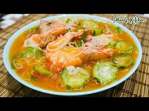 Misua with Shrimp and Patola! Delicious Soup!