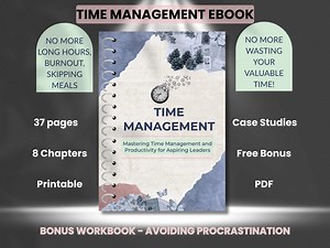 Time Management Guide for New Managers: Leadership Skills Ebook (PDF) - Etsy UK