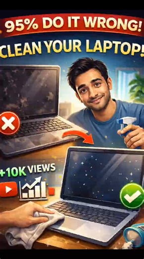 95% Log Ye Laptop Cleaning Ignore Karte Hai 😱 | Data Loss Se Bachao!