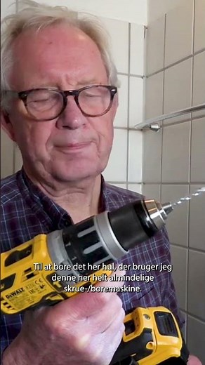 Sådan borer du i fliser