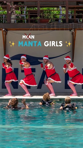 Manta Dive Center, Scuba Diving Gili Trawangan on Instagram: "Mean Girls, but make it Manta Girls 🎅 📷 @chloe.morgan._ 🤿 @mantadivegilit @mantatechgilit 🏝️ Gili Trawangan, Indonesia #scubadiving #ocean #christmas #mantadivegilit #dance Scuba diving - things to do in Indonesia - activities - recommendations - travelling - backpacking - christmas video - Santa Claus jingle bell rocks dance - skit Disclaimer - Audio credit: Mean Girls (2004). Reenactment by Manta Dive."