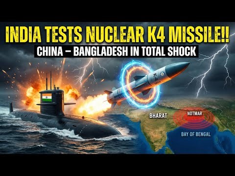 India’s K4 Nuclear Missile Test Shocks China & Bangladesh | Bay of Bengal Geopolitics
