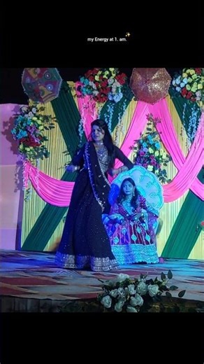 Day63🧿| Next level energy at 1 am.😝😂 | sangeet night |#wedding #viral#dance#trending #queen#sangeet
