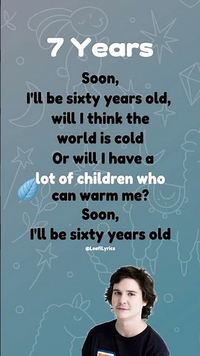 lukas graham - 7 years lyrics #7years #lyrics #music