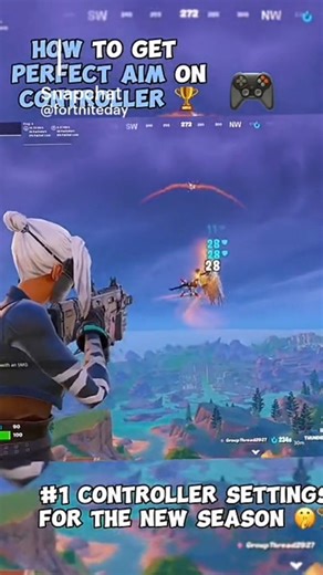 Insane aim Controller settings #fortnite