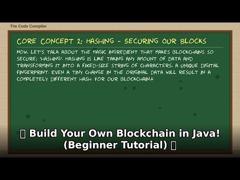 🚀 Build Your Own Blockchain in Java! (Beginner Java Tutorial) 💻