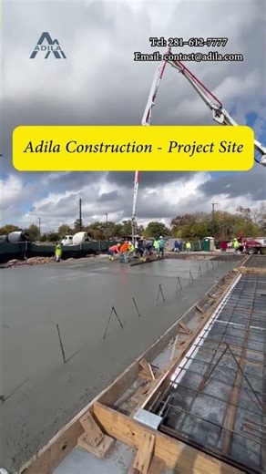 Adila Construction | Project Site #construction #houstontx #building #constructionsite