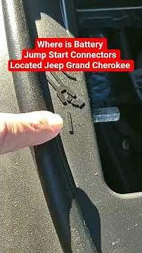 Where is Battery Jump Start Connectors located on Jeep Grand Cherokee #usbattery