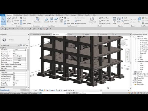 AutoCAD Structural Detailing ( GROUND BEAM - 01 )......