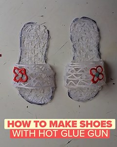 25K views · 30 reactions | Step-by-Step: DIY Shoe Making with a Hot Glue - Life Hacks | Genius Inventions | Facebook