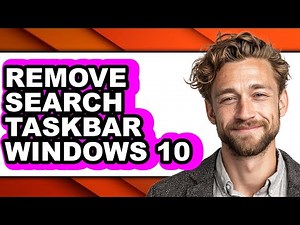 How to Remove Search Taskbar Windows 10 - Step by Step