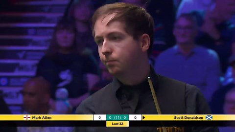 【回放】马克·艾伦VS斯科特·唐纳森 斯诺克英国锦标赛正赛 清流