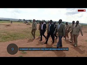 12 February 2023 Sermon by Chief Priest MB Lekganyane in The New Jerusalem, Ga Mampuru 1