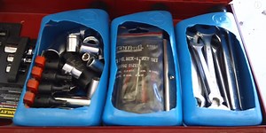 Organize Your Tool Box With Recycled Oil Bottles