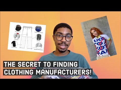 Clothing Manufacturing 101: How to find a factory
