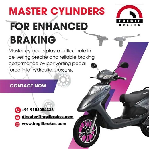 Master cylinders play a critical role in delivering precise and reliable braking performance
