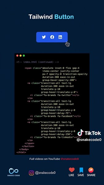 Snake Code على TikTok