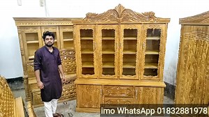 11K views · 380 reactions | সলিড চট্টগ্রাম সেগুন কাঠের ওয়াল শোকেস।।...