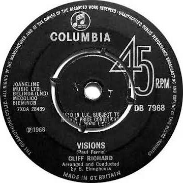 UK New Entry 1966 (226) Cliff Richard - Visions