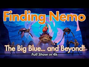 Finding Nemo Musical at Animal Kingdom | The Big Blue... and Beyond! | Walt Disney World