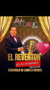 36 reactions · 6 comments | Listo EL REVENTON ROCKOLERO DE RADIO LA PROPIA 97.1 FM WWW.RADIOLAPROPIAELORO.COM DE 6 AM A 7 AM CON EL Kballero Locutor | Franklin Flores | Facebook