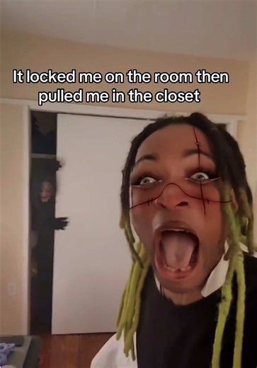 It locked me in the room #it #scary #horror #creepy #fyf | horror