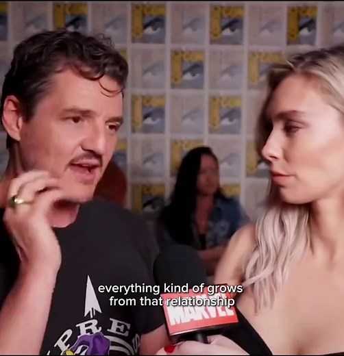 Pedro Pascal and Vanessa Kirby Marvel Entertainment SDCC Interview