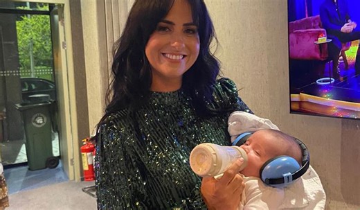 Lisa McHugh makes statement in sparkles on Late Late