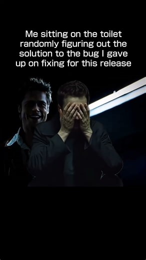 This happens in the most random moments #gamedevelopment #memes