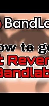 How To Get Ghost Reverb / Reverse Reverb On Bandlab (Easy)