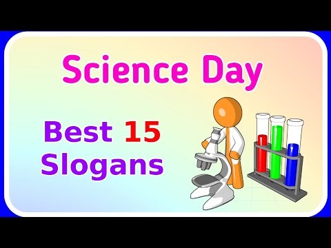 Science day slogans in english National Science Day 2025 slogans !!Ashwin's World