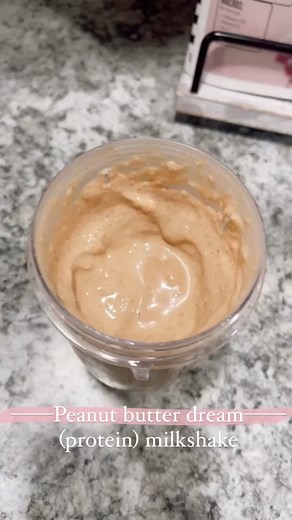 Delicious Peanut Butter Dream Protein Milkshake Recipe