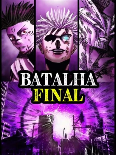 E começa a batalha final #anime #jujutsukaisen #gojo #editanime #sukuna