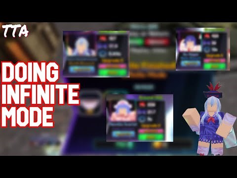 Playing Infinite Mode In Touhou Tower Assault!