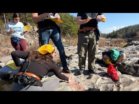 what a geology field trip looks like