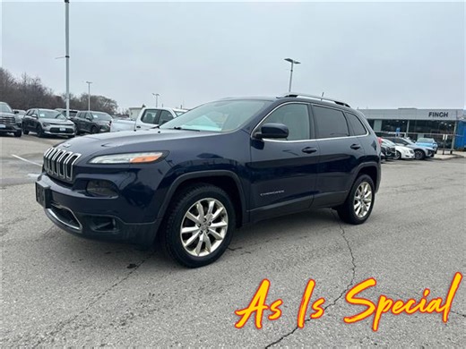 Used 2016 Jeep Cherokee Limited DUAL ZONE AUTO CLIMATE CONTROL | HEATED SEATS & STEERING WHEEL | BACK-UP CAMERA | REMOTE START - London - Finch Chevrolet