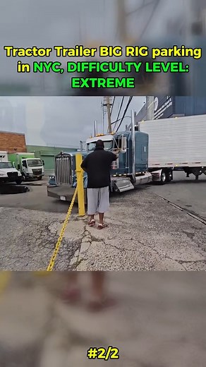 1.4K views · 12 reactions | Tractor Trailer BIG RIG parking in NYC, DIFFICULTY LEVEL: EXTREME#trucker#trucks#parking#truck #truc | Online Work 01 | Facebook