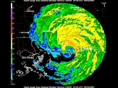 Hurricane Ivan Animated Radar (2004)